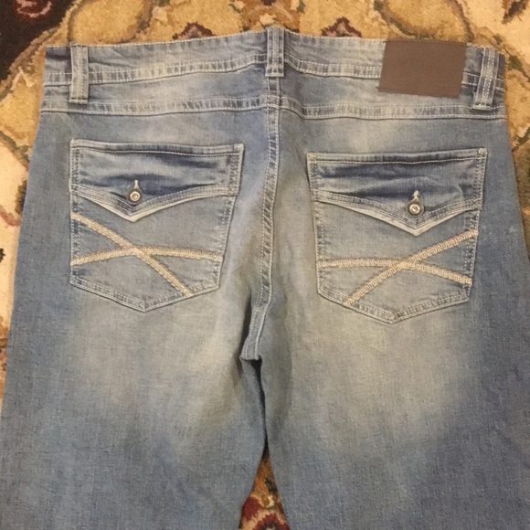 T.K. Axel Stretch Slim Boot Cut Jeans size W36 X L30 - Picture 7 of 14